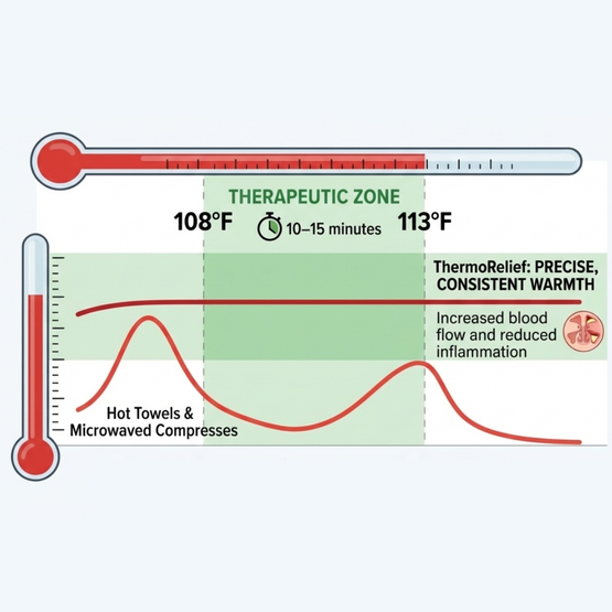 Therapeutic zone temperature chart