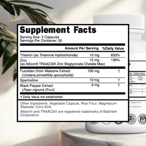AutoAge supplement facts and ingredients