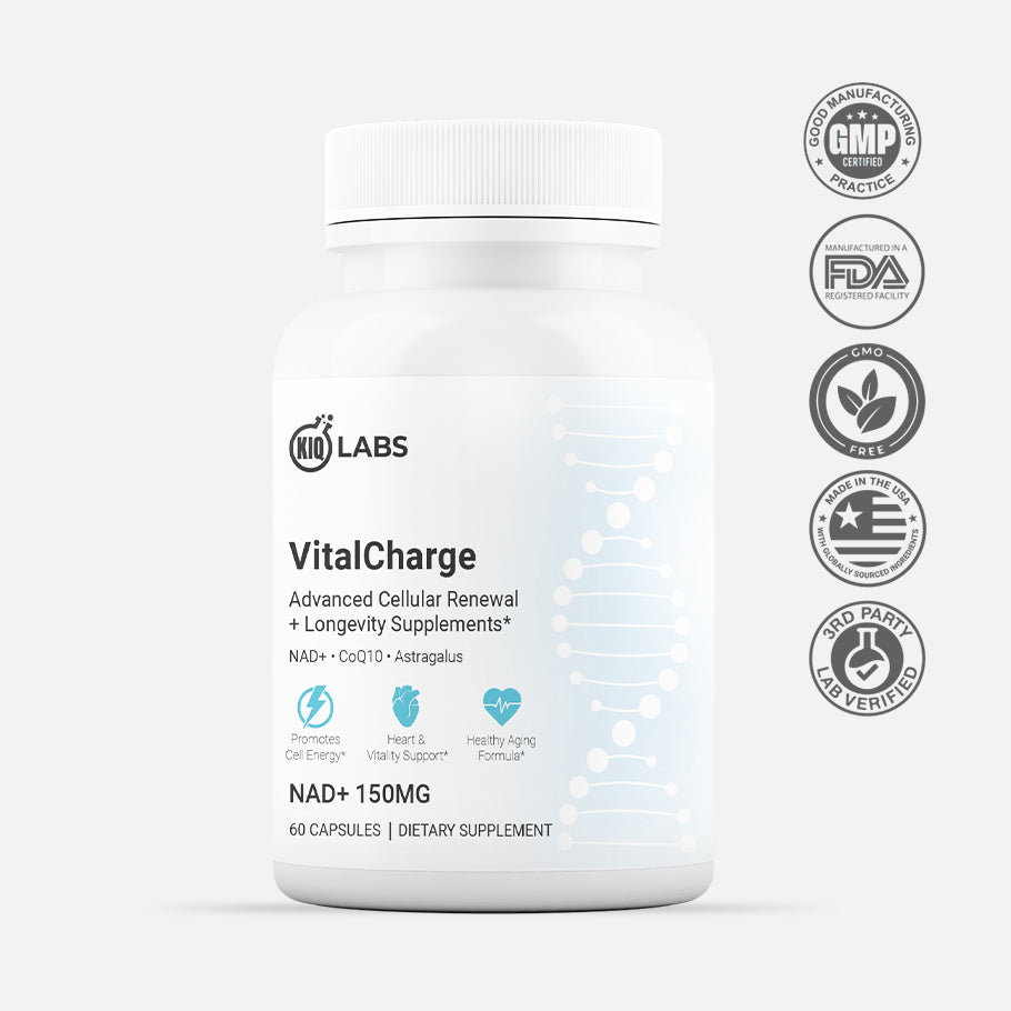 KIQ VitalCharge (NAD+ 150mg)