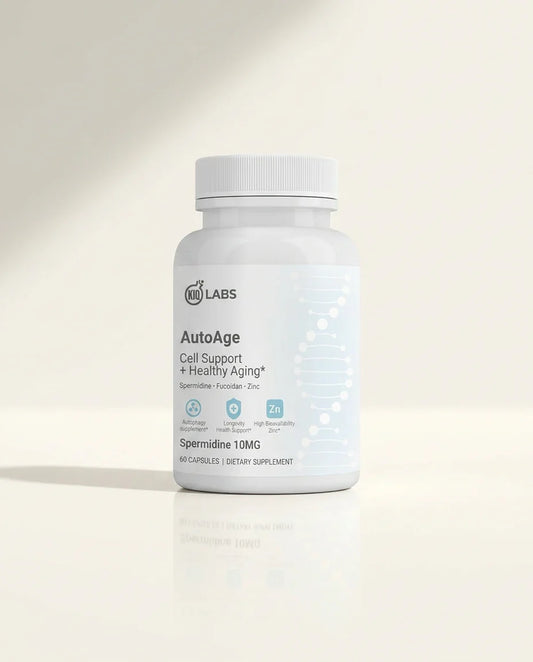 AutoAge single bottle studio photo